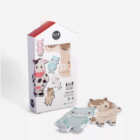 SET IMANES GRANJA PARA AGUA X 7