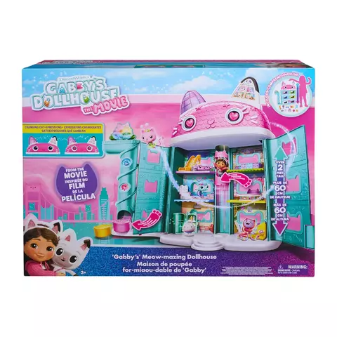 La Casa de Muñecas de Gabby | Casa de muñecas interactiva Meow-mazing