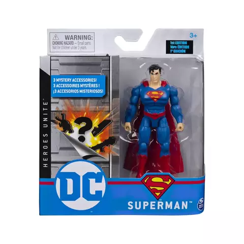 DC | Figuras de Acción Superman, Shazam y Cyborg 10 cm - comprar online