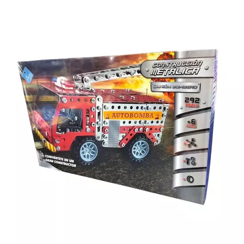 El Duende Azul | Construcción Metálica Camión de Bomberos - comprar online