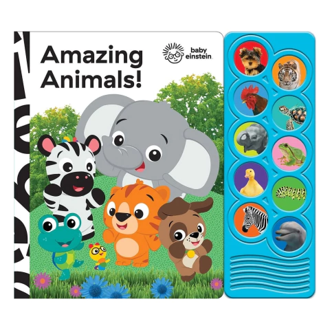 LIBRO BABY EINSTEIN ANIMALES ASOMBROSOS
