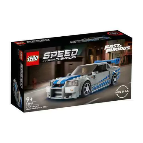 LEGO RAPIDIO Y FURIOSO NISSAN SKYLINE