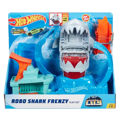 HOT WHEELS PISTA ROBO SHARK