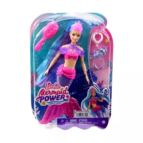Barbie | Muñeca Malibu Sirena con Mascota y Accesorios - comprar online