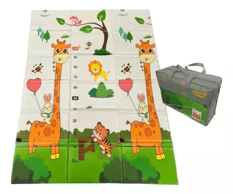 MANTA PLEGABLE REVERSIBLE