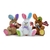 PELUCHE CONEJA MULTICOLOR