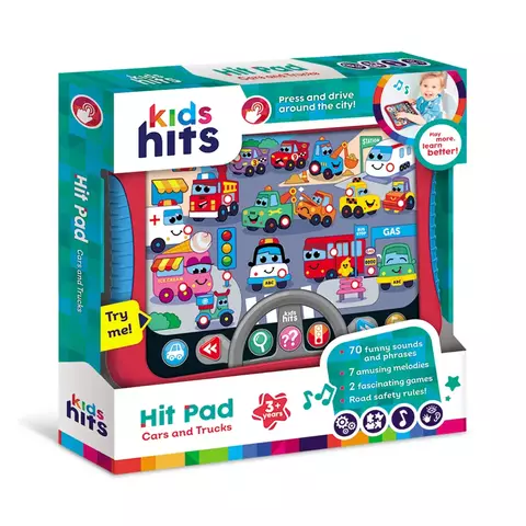 Kids Hits | Tableta Hit Pad Autos y Camiones