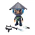 PINYPON ACTION NINJA - Osito Azul