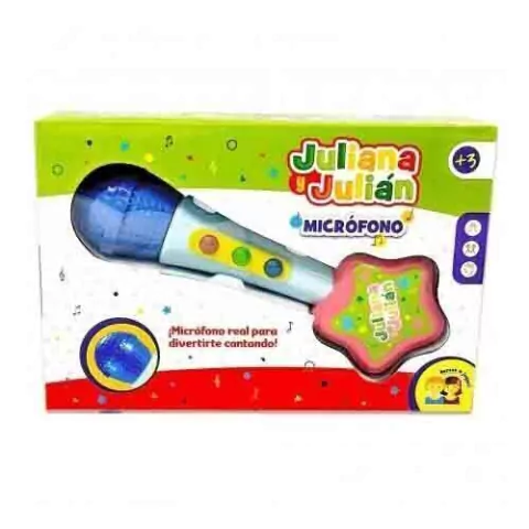 JULIANA Y JULIAN MICROFONO