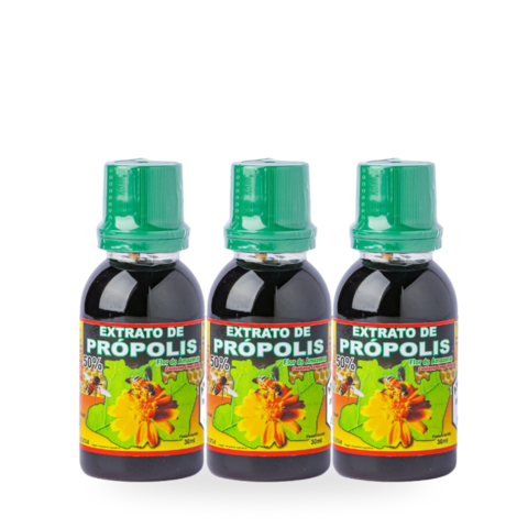3 UND de Extrato de Própolis - 30ml