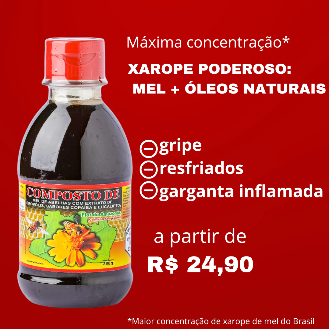 Banner de Feira do mel - Flor do Amazonas