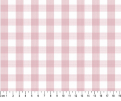 Tecido Fio Tinto Xadrez 20XM cor - 1128 (Rosa)