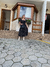 Vestido Midi Manguinha Cintia- Preto