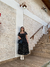 Vestido Midi Manguinha Cintia- Preto - Vierbo - Moda Feminina com Elegância e Estilo