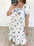 Vestido Curto Decote Canoa Butterfly - Branco - loja online
