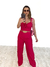 Conjunto Alfaiataria Cropped e Calça Pantalona - Pink