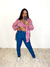 Calça Feminina Jeans Skinny Strass no Bolso na internet