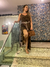 Vestido Midi Babado Lorrany - Marrom - comprar online