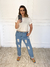 Calça Jeans Mom Rasgada - loja online