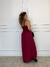Vestido Midi Bolso e Fenda Diva - Marsala na internet