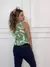 Blusa Regata Estampa Geométrica - loja online