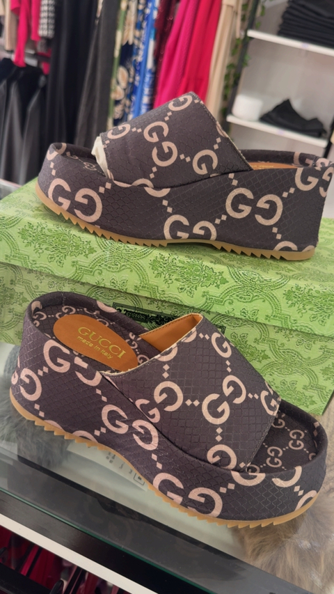 Tamanco plataforma “ Gucci “