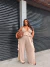 Pantalona + top Boho | Nude