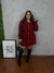 Chemise “camisão” xadrez | Vermelho