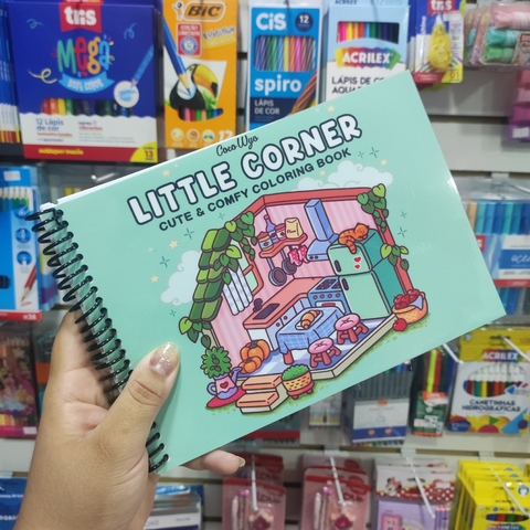 Livro de Colorir Little Corner 40 Desenhos 120gr A5