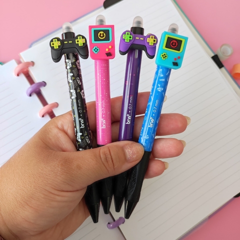 Caneta Esferográfica Gel Apagável 0.7mm Player Brw