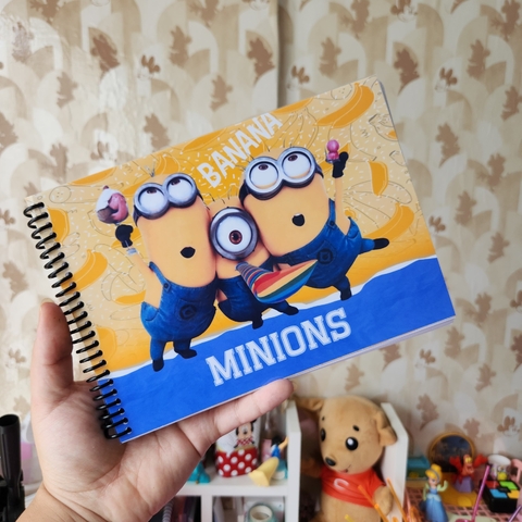 Livro de Colorir Minions 52 Desenhos 120gr A5 - Estilo Bobbie Goods