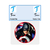 Apliques Engomados Capitan America x 3u