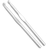Aguja Crochet Aluminio x 12und