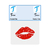 Apliques Engomados Labios x 3u