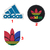 Logo Adidas Varios Modelos x 3 un