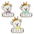 Oso principe x 3 un