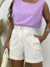 Short Linho Dois Botoes - comprar online