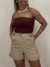 Short Linho C/Elast Bolsos - comprar online