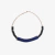 choker grão 44 | azul