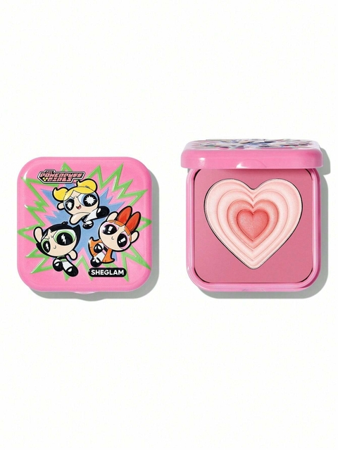 Preventa Rubor The Powerpuff Girls X SHEGLAM Tough Love Shimmer Blush-Utonium