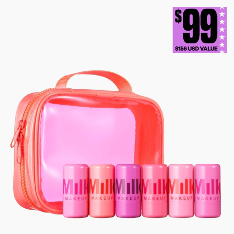 PREVENTA Milk The Ready to Jelly Vault jelly blush + lip stain set - comprar en línea