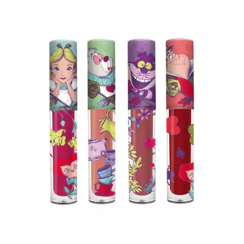Set de 4 Labiales Mate Alicia en el País de las Maravillas