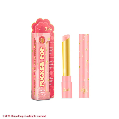 Imagen de Rude Cosmetics Chupa Chups Pucker Pop Tinted Lip Balm