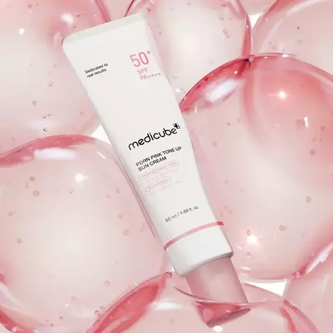 Medicube Bloqueador Solar PDRN Pink Tone Up Sun Cream - comprar en línea