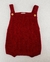 ROMPER DE TRICOT VERMELHO