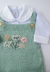 ROMPER FLORAL VERDE CIDREIRA - comprar online