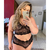 Conjunto CROPPED Preto - Manuit Store | Loja especializada em moda Plus Size