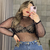 Blusa TRANSPARÊNCIA TULE na internet