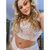 Conjunto CROPPED Branco na internet