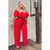 Macacão MILÃO Vermelho - Manuit Store | Loja especializada em moda Plus Size